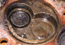 valve seat collapsed on original head