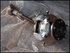 Front hub and driveshaft assembly complete with Cooper S disc brakes