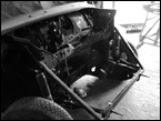 the paint colour is a secret so the pic is in black and white