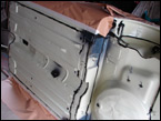 Outer sills fitted