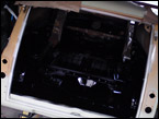 Fresh, Shiney Black Interior paneling