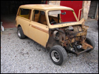Rusty front end cut off