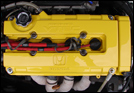 Painted Yellow Cam Cover