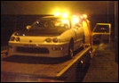 Being towed home