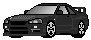 Nissan Skyline R34 GTT also known as the Batmobile
