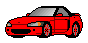 all red Honda Beat Gif