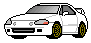 white crx del sol Gif