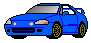 blue top less crx del sol Gif
