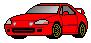 red crx del sol Gif