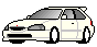 honda EK9 civic Gif