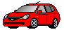 red Honda Jazz Gif