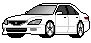 white Honda Accord Gif