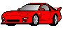 Red Mazda RX7