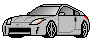 grey Nissan 350Z