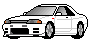 white Nissan Skyline R32 GTR