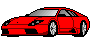 red Lamborghini murcielago