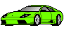 green Lamborghini murcielago
