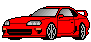 twin turbo red supra 